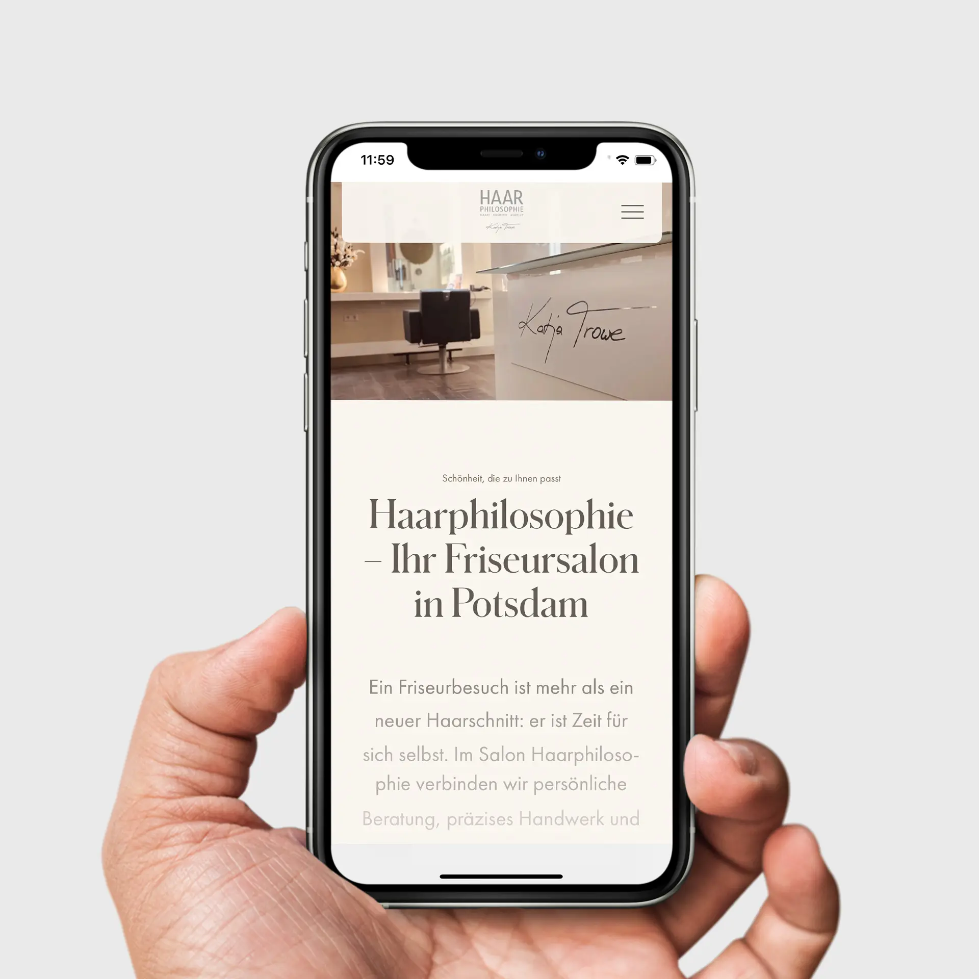 Friseur Haarphilosophie News Website Beitrag
